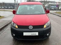 Gebraucht VW Caddy Trendline 109 PS (80 kW) 2011 Rot Van / Kleinbus