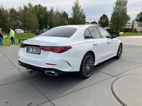 Gebraucht Mercedes E400 AMG line 252 PS (185 kW) 2024 Weiß Limousine