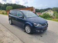 Gebraucht VW Touran Comfortline 105 PS (77 kW) 2011 Blau Van / Kleinbus