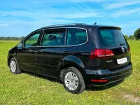 Gebraucht VW Sharan United 150 PS (110 kW) 2021 Schwarz Van / Kleinbus