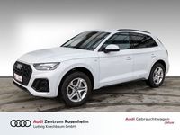 Gebraucht Audi Q5 S-Line 204 PS (150 kW) 2021 Gletscherweiß metallic SUV