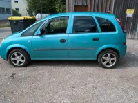 Gebraucht Opel Meriva 84 PS (61 kW) 2003 Grün Van / Kleinbus