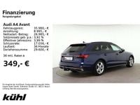 Usata Audi A4 Advanced Plus 150 CV (110 kW) 2024 Blu Station wagon