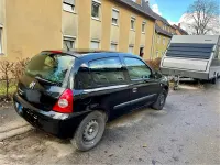 Gebraucht Renault Clio Campus 75 PS (55 kW) 2008 Schwarz Kleinwagen