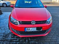 Gebraucht VW Polo Life 90 PS (66 kW) 2013 Rot Kleinwagen