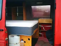 Gebraucht Mercedes Sprinter 122 PS (89 kW) 1998 Rot Van