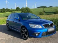 Brugt Skoda Octavia RS 200 HK (147 kW) 2012 Blå Stationcar
