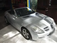 Gebraucht Mercedes SLK200 163 PS (119 kW) 2004 Silber Cabrio