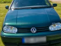 Gebraucht VW Golf Cabriolet 75 PS (55 kW) 1998 Grün Cabrio
