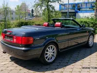 Gebraucht Audi Cabriolet 150 PS (110 kW) 1998 Vulkanschwarz Cabrio