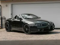 Gebraucht Alfa Romeo Spider Exclusive 200 PS (147 kW) 2007 Schwarz Cabrio