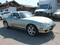 Gebraucht Mazda MX5 110 PS (80 kW) 2003 Grün Cabrio