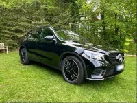 Gebraucht Mercedes GLC250 AMG line 211 PS (155 kW) 2019 Schwarz SUV