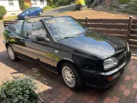Brugt VW Golf Cabriolet 75 HK (55 kW) 1995 Sort Cabriolet