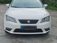 Gebraucht Seat Leon Style 110 PS (80 kW) 2016 Weiß Kleinwagen