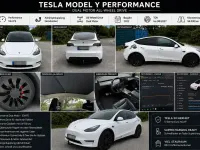 Gebraucht Tesla Model Y Performance 377 kW (513 PS) 2022 Weiß SUV