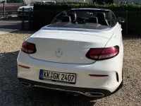 Gebraucht Mercedes C180 AMG line 156 PS (114 kW) 2020 Weiß Cabrio
