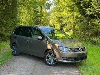 Gebraucht VW Sharan 184 PS (135 kW) 2015 Braun Van / Kleinbus
