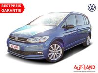 Gebraucht VW Touran Highline 150 PS (110 kW) 2022 F9f9 caribbean blue metallic Van / Kleinbus