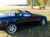 Gebraucht Mercedes SLK230 193 PS (141 kW) 2002 Schwarz Cabrio
