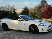 Gebraucht Jaguar XKR 510 PS (375 kW) 2009 Weiß Cabrio