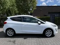 Gebraucht Ford Fiesta ST-Line 101 PS (74 kW) 2018 Weiß Kleinwagen