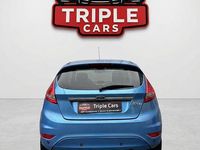 Gebraucht Ford Fiesta Titanium 97 PS (71 kW) 2009 Blau Kleinwagen