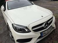 Gebraucht Mercedes C200 AMG line 184 PS (135 kW) 2018 Weiß Cabrio