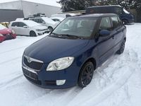 Gebraucht Skoda Fabia Style 69 PS (50 kW) 2009 Blau Limousine