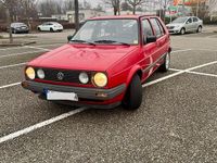 Gebraucht VW Golf II 69 PS (50 kW) 1990 Rot Kleinwagen