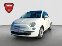 Gebraucht Fiat 500 Lounge 86 PS (63 kW) 2012 Weiß Kleinwagen