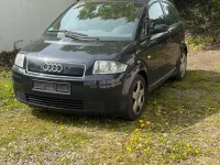 Used Audi A2 110 HP (80 kW) 2003 Black Hatchback