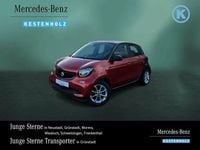 Gebraucht Smart ForFour Electric Drive Passion 60 kW (82 PS) 2018 Karosserie in cadmium red Limousine