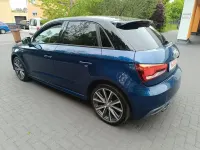 Usata Audi A1 Sportback S-Line 125 CV (91 kW) 2017 Blu Utilitaria