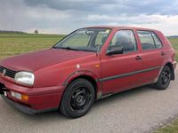 Gebraucht VW Golf III 75 PS (55 kW) 1997 Rot Kleinwagen