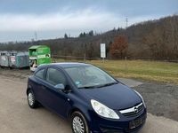 Gebraucht Opel Corsa 60 PS (44 kW) 2009 Blau Kleinwagen