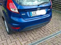 Gebraucht Ford Fiesta 101 PS (74 kW) 2016 Blau Kleinwagen