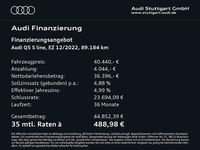 Gebraucht Audi Q5 S-Line 367 PS (269 kW) 2022 Navarrablau metallic SUV