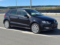 Gebraucht VW Polo Match 69 PS (50 kW) 2012 Schwarz Kleinwagen