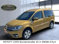 Gebraucht VW Caddy Highline 125 PS (91 kW) 2016 Gelb Van / Kleinbus
