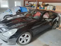 Gebraucht Mercedes SLK200 163 PS (119 kW) 2004 Schwarz Cabrio