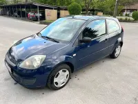 Gebraucht Ford Fiesta 69 PS (50 kW) 2008 Blau Kleinwagen