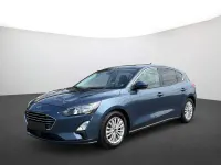 Gebraucht Ford Focus Titanium 125 PS (91 kW) 2019 Blau Kleinwagen