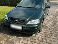Gebraucht Opel Astra 84 PS (61 kW) 2002 Grün Kombi