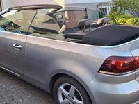Gebraucht VW Golf Cabriolet 105 PS (77 kW) 2012 Silber Cabrio