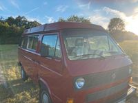 Second-hand VW Multivan 70 CP (51 kW) 1987 Roșu Monovolum