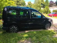 Gebraucht VW Caddy Life 105 PS (77 kW) 2004 Schwarz Van / Kleinbus