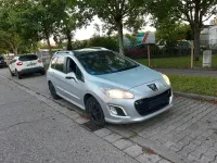Gebraucht Peugeot 308 82 PS (60 kW) 2012 Silber Kombi