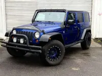 Gebraucht Jeep Wrangler Sahara 200 PS (147 kW) 2011 Blau SUV