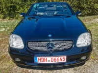 Gebraucht Mercedes SLK320 218 PS (160 kW) 2000 Schwarz Cabrio